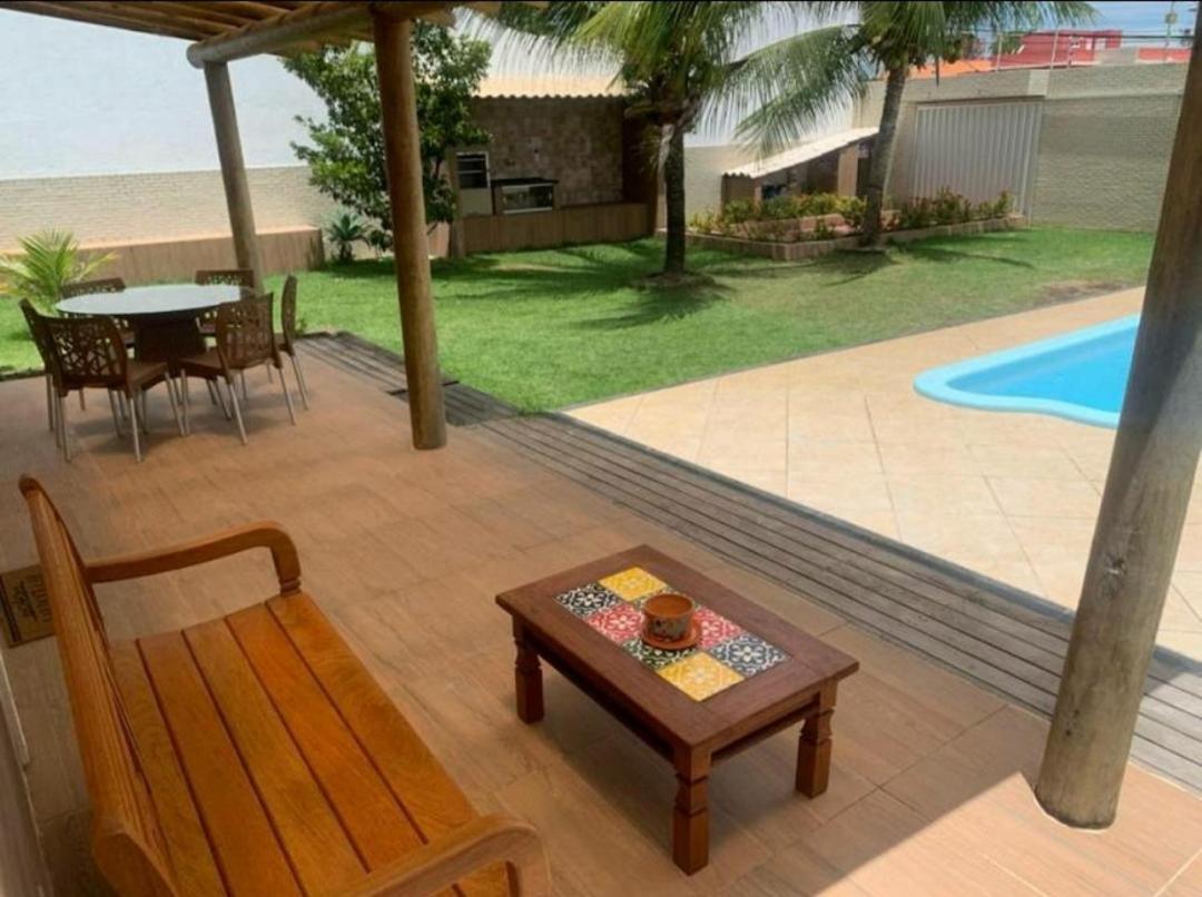 Villa Excelente casa com Piscina e Academia. Camaçari Esterno foto