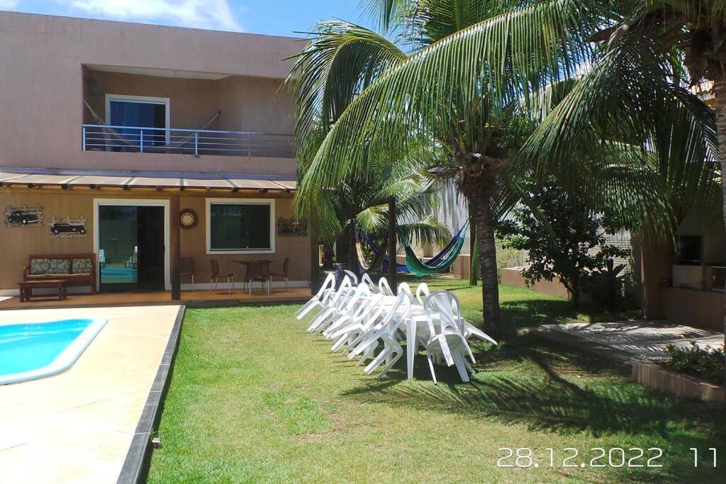 Villa Excelente casa com Piscina e Academia. Camaçari Esterno foto